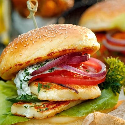 Halloumi Burger