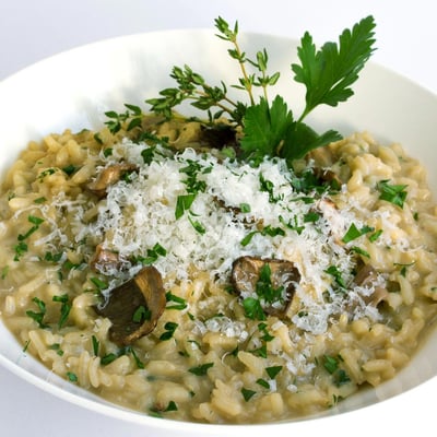 Risotto mit Steinpilzen