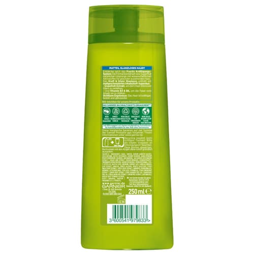 Garnier Fructis Strength Strengthening Shampoo Shine and